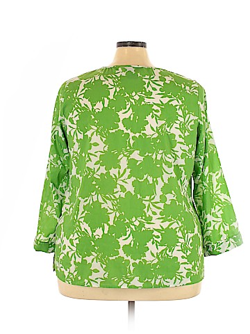 George Me by Mark Eisen Long Sleeve Blouse (view 2)