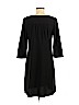 H&M 100% Polyester Black Casual Dress Size 10 - photo 2