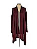 BCBGMAXAZRIA Burgundy Silk Cardigan Size XS - Sm - photo 1