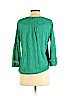 Lucky Brand Green 3/4 Sleeve Top Size S - photo 2