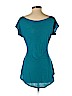 Kim Schalk Blue Short Sleeve Top Size XS - photo 2