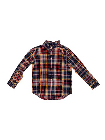 Janie and Jack Long Sleeve Button-Down Shirt (view 1)