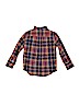 Janie and Jack 100% Cotton Blue Long Sleeve Button-Down Shirt Size 3 - photo 2