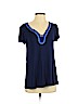 Westport Blue Short Sleeve Top Size S - photo 1