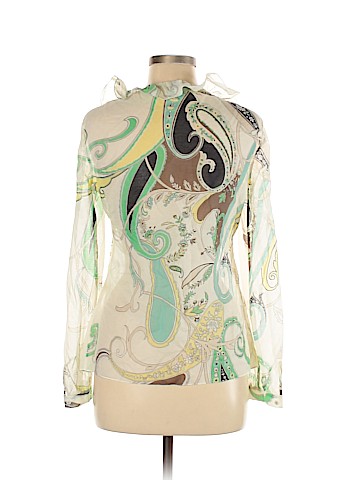 Elie Tahari Long Sleeve Blouse (view 2)