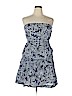 American Eagle Outfitters 100% Cotton Blue Casual Dress Size 16 - photo 1