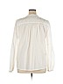 Ann Taylor LOFT 100% Cotton White Long Sleeve Button-Down Shirt Size XL - photo 2