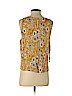 Elodie 100% Rayon Yellow Sleeveless Blouse Size S - photo 2