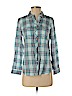 Talbots Blue Long Sleeve Button-Down Shirt Size S (petite) - photo 1