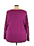 Lane Bryant Purple Pullover Sweater Size 24 - 22 Plus - photo 2