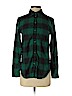 American Eagle Outfitters 100% Cotton Green Long Sleeve Button-Down Shirt Size XS - photo 1