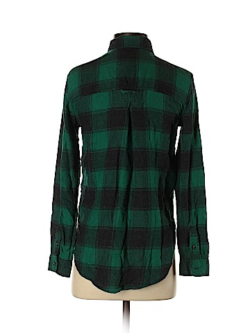 American Eagle Outfitters Long Sleeve Button-Down Shirt (view 2)