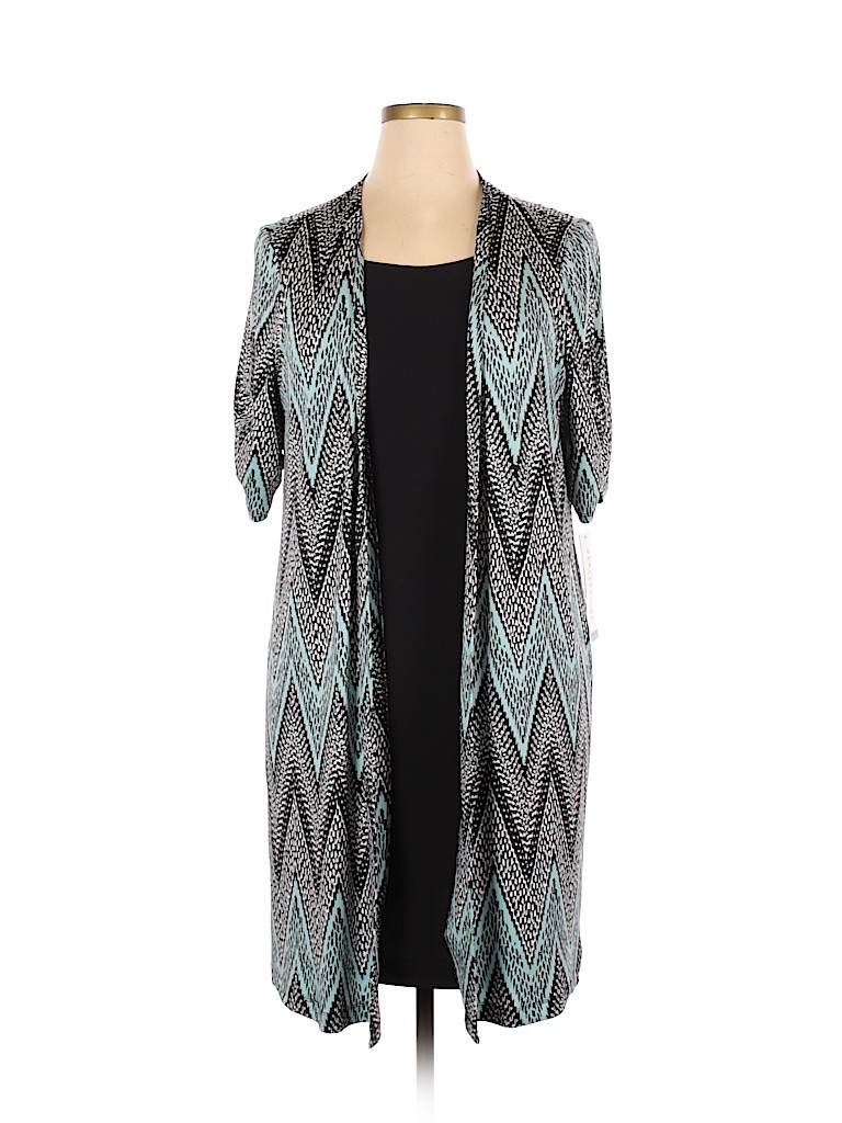 Perceptions Blue Casual Dress Size XL - photo 1