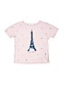 Gap Kids 100% Cotton Pink Short Sleeve T-Shirt Size 8 - photo 1