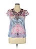 Apt. 9 Pink Short Sleeve Top Size XL (petite) - photo 1