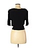 Kendall & Kylie 100% Rayon Black Short Sleeve Blouse Size M - photo 2
