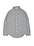 Crazy 8 100% Cotton Checkered-gingham Black Long Sleeve Button-Down Shirt Size L (kids) - photo 1
