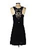 Pink Rose Black Casual Dress Size S - photo 2