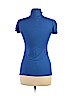Fleurish Blue Short Sleeve Turtleneck Size L - photo 2