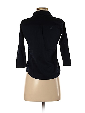 Liz Claiborne 3/4 Sleeve Button-Down Shirt (view 2)