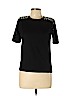 H&M Black Short Sleeve Top Size 6 - photo 1