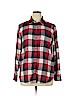 American Eagle Outfitters Red Long Sleeve Button-Down Shirt Size XL - photo 1