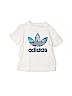 Adidas 100% Cotton White Active T-Shirt Size 2T - photo 1