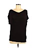 H&M 100% Viscose Black Short Sleeve T-Shirt Size M - photo 1