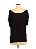 H&M 100% Viscose Black Short Sleeve T-Shirt Size M - photo 2