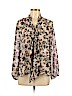 BP. 100% Polyester Green Long Sleeve Blouse Size M - photo 1