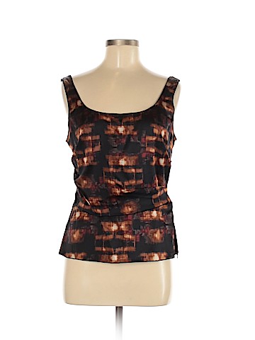 Elie Tahari Sleeveless Silk Top (view 1)