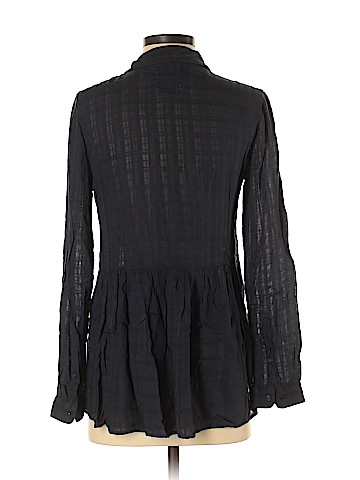 American Eagle Outfitters Long Sleeve Button-Down Shirt (view 2)