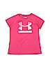 Under Armour 100% Polyester Pink Active T-Shirt Size M (youth) - photo 1