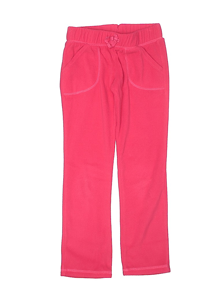 Crazy 8 100% Polyester Solid Pink Fleece Pants Size 7 - 8 - 60% off ...
