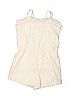 Xhilaration 100% Cotton White Romper Size 10 - 12 - photo 2