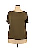 Banana Republic Green Short Sleeve Top Size XL - photo 1