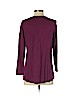 J.jill 100% Cotton Burgundy 3/4 Sleeve T-Shirt Size S (petite) - photo 2