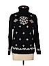 Nordic Design Black Wool Pullover Sweater Size L (petite) - photo 1