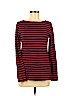Lucky Brand 100% Cotton Red Long Sleeve Top Size S - photo 1