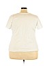 Lane Bryant 100% Cotton Ivory Short Sleeve T-Shirt Size 22 - 24 Plus - photo 2