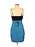 Black Halo 100% Silk Blue Casual Dress Size 4 - photo 2