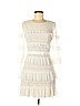 BCBGMAXAZRIA 100% Polyester White Cocktail Dress Size 8 - photo 1