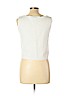 Dušan 100% Linen Ivory Sleeveless Blouse Size L - photo 2