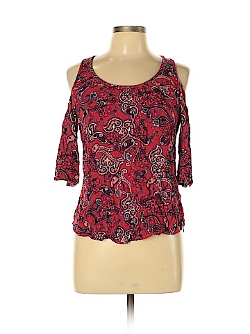Mossimo Supply Co. 3/4 Sleeve Top (view 1)