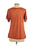 Forever 21 100% Rayon Orange Short Sleeve Top Size L - photo 2