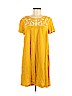 Old Navy 100% Rayon Yellow Casual Dress Size L - photo 1