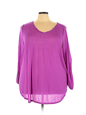 Lane Bryant Long Sleeve T-Shirt (view 1)