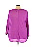 Lane Bryant Purple Long Sleeve T-Shirt Size 28 - 26 Plus - photo 2