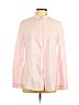 Burberry Brit 100% Cotton Pink Long Sleeve Button-Down Shirt Size L - photo 1