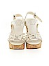 Nine West White Wedges Size 8 1/2 - photo 2